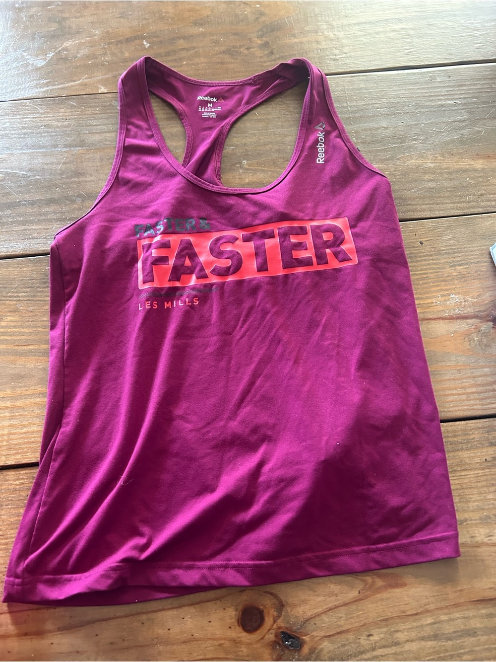 Reebok Women's Racerback Tank in Maroon